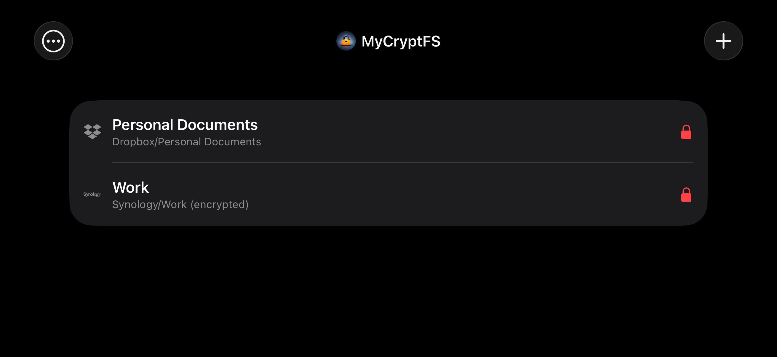 MyCryptFS for iOS — screenshot 6