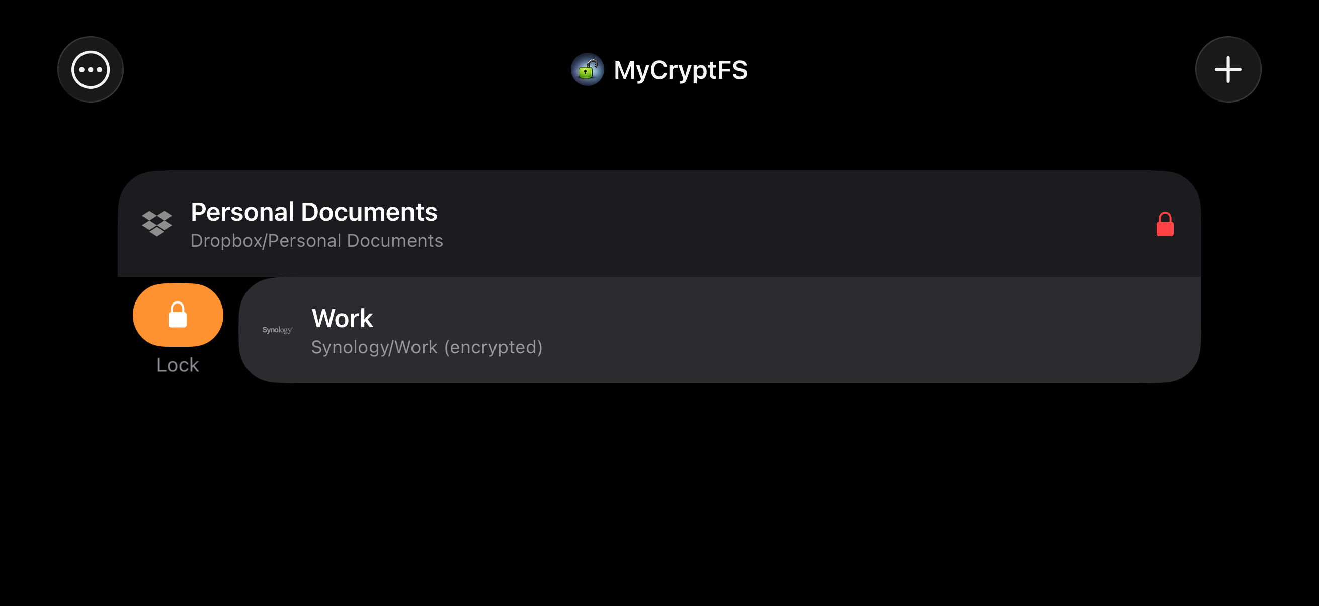 MyCryptFS for iOS — screenshot 10